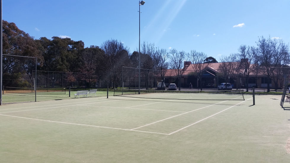 Tennis courts